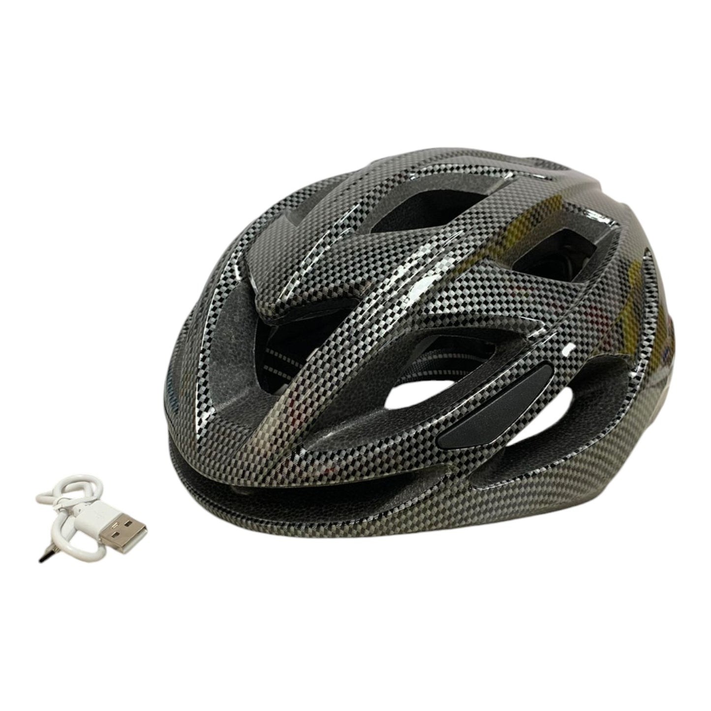 Gray helmet for bikers